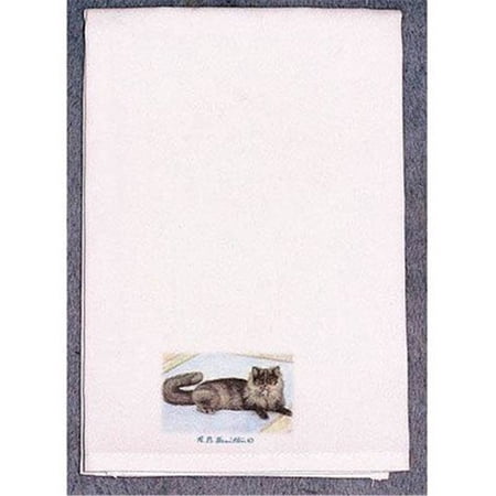 Betsy Drake Cat On Rug Guest Towel Set of 2