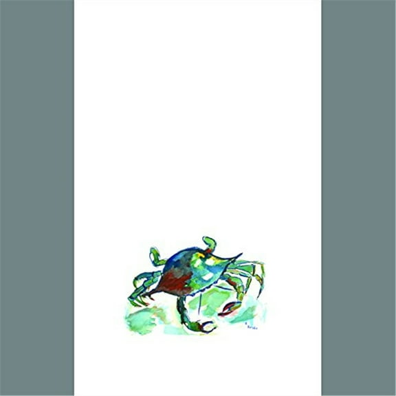 Betsy Drake KT105 Crab Kitchen Towel