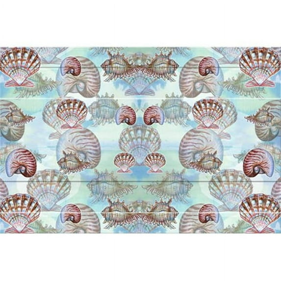 Betsy Drake DM094 18'' x 26'' Shells Doormat