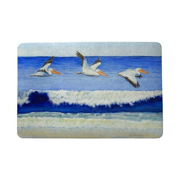 Betsy Drake DM1076 18 x 26 in. Skimming the Surf Door Mat