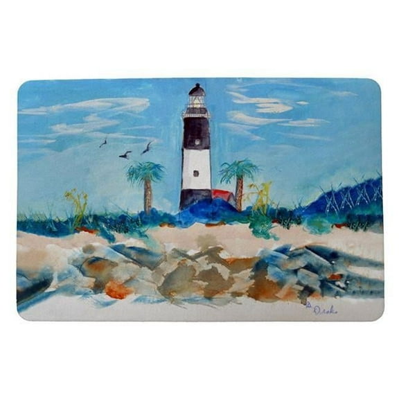 Betsy Drake DM1121 18 x 26 in. Tybee Lighthouse, GA Door Mat