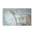 thumbnail image 1 of Betsy Drake DM11424 Anna Maria Island, FL Nautical Map Door Mat - 18 x 26 in., 1 of 2
