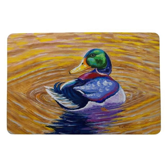 Betsy Drake DM1337 18 x 26 in. Duck Looking Door Mat