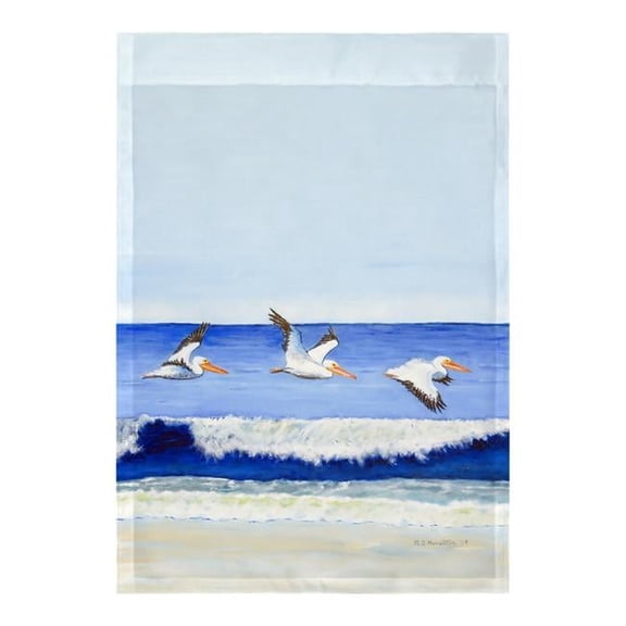Betsy Drake FL1076 12.5 x 18 in. Skimming the Surf Flag