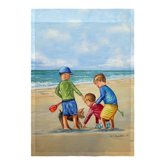 Betsy Drake FL1150 12.5 x 18 in. Buried Treasure Flag