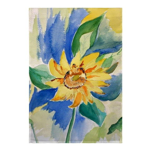 Betsy Drake Interiors Betsy's Sunflower Flag 12.5x18