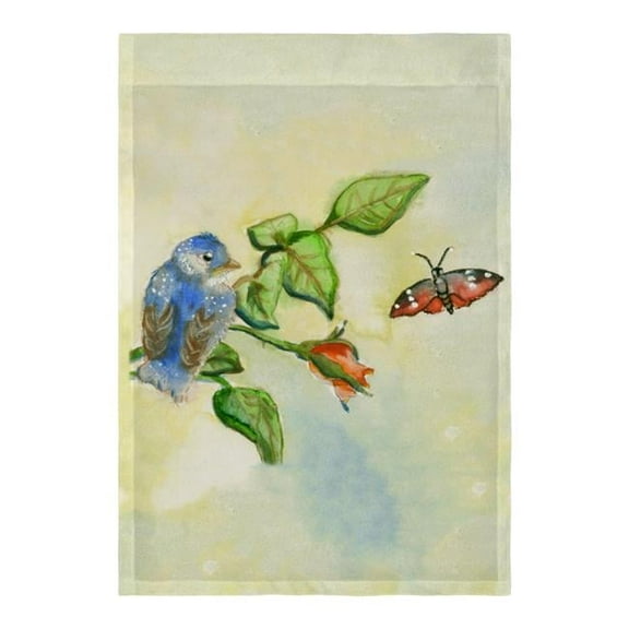 Betsy Drake FL249 Bluebird Flag - 12.5 x 18 in.
