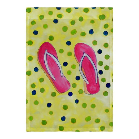 Betsy Drake FL404 Flip Flops Flag - 12.5 x 18 in.