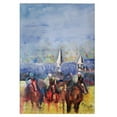 thumbnail image 1 of Betsy Drake GT1453 Horse Steeplechase Guest Towel - 20 x 20 in., 1 of 1