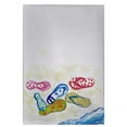 thumbnail image 1 of Betsy Drake GT154 Six Flip Flops Guest Towel - 20 x 20 in., 1 of 1