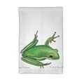thumbnail image 1 of Betsy Drake  Green Treefrog Kitchen Towel, 1 of 1