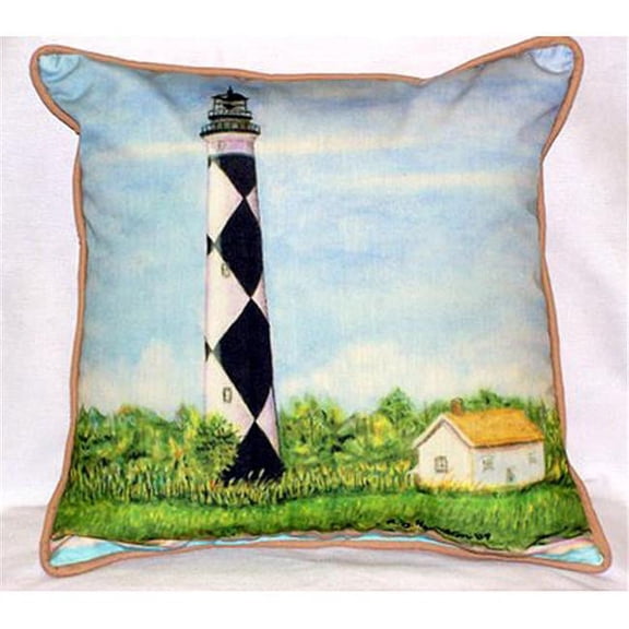Betsy Drake HJ042 Cape Lookout 18x18 Outdoor Pillow