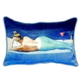 thumbnail image 1 of Betsy Drake HJ073 16 x 20 in. Mermaid Large Indoor & Outdoor Pillow, 1 of 3
