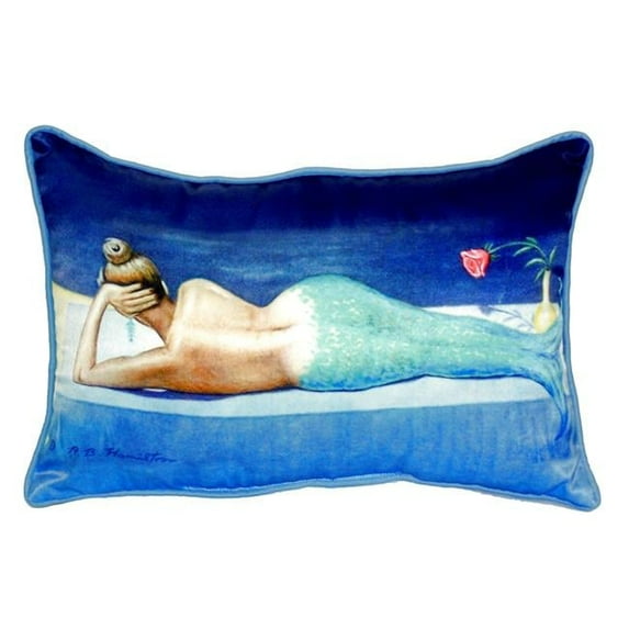 Betsy Drake HJ073 16 x 20 in. Mermaid Large Indoor & Outdoor Pillow