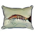 thumbnail image 1 of Betsy Drake HJ395 16 x 20 in. Betsys Shrimp Large Indoor & Outdoor Pillow, 1 of 4