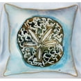 thumbnail image 1 of Betsy Drake HJ605 Betsy's Sand Dollar Art Only Pillow 18''x''18'', 1 of 1