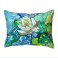 thumbnail image 1 of Betsy Drake HJ841 16 x 20 in. White Lily Large Pillow, 1 of 3