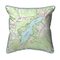thumbnail image 1 of Betsy Drake HJ871 18 x 18 in. Cobbetts Pond, NH Nautical Map Large Corded Indoor & Outdoor Pillow, 1 of 3