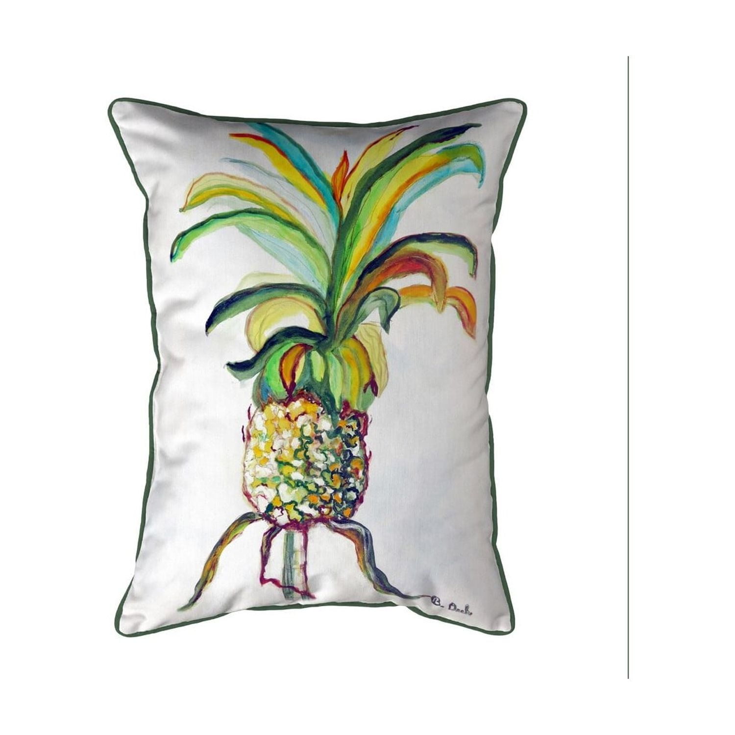 Betsy Drake HJ894 16 x 20 in. Colorful Pineapple Large Indoor