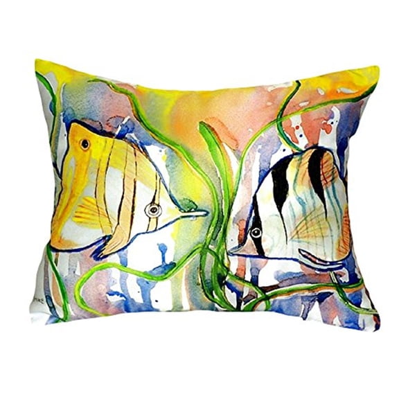 Angel Fish No Cord Pillow 16x20