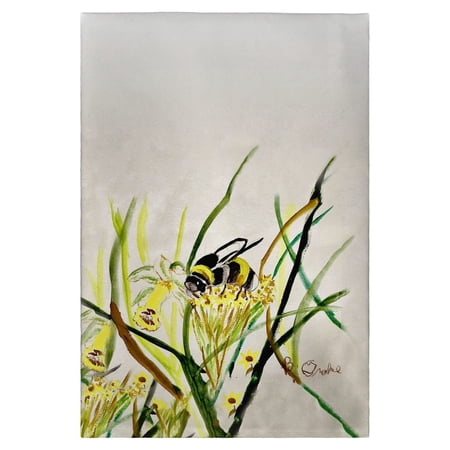 Betsy Drake Interiors Bee & Flower Guest Towel