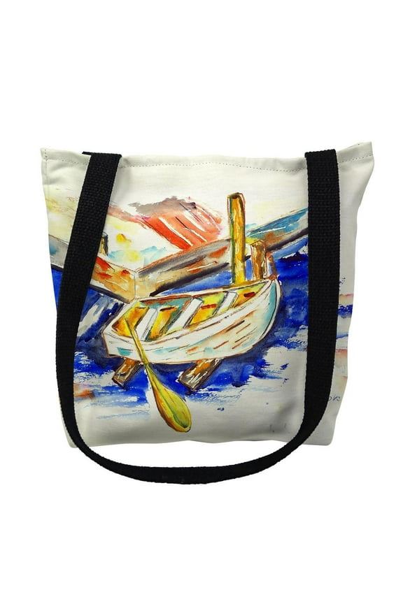 Interiors Betsy's Row Boat Small Tote Bag 13x13