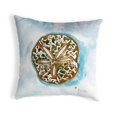 thumbnail image 1 of Betsy Drake Interiors s Sand Dollar Small No-Cord Pillow 12x12, 1 of 2