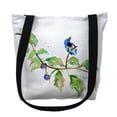 thumbnail image 1 of Betsy Drake TY1072S 13 x 13 in. Bird & Blackberries Small Tote Bag, 1 of 1