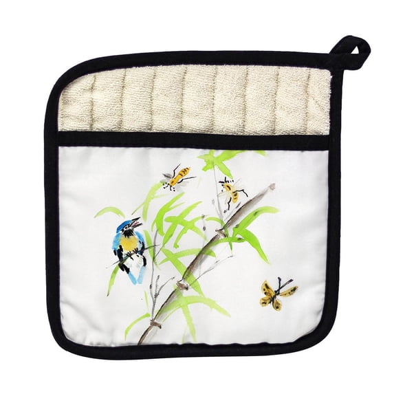 Betsy Drake PT017 Birds & Bees II Pot Holder