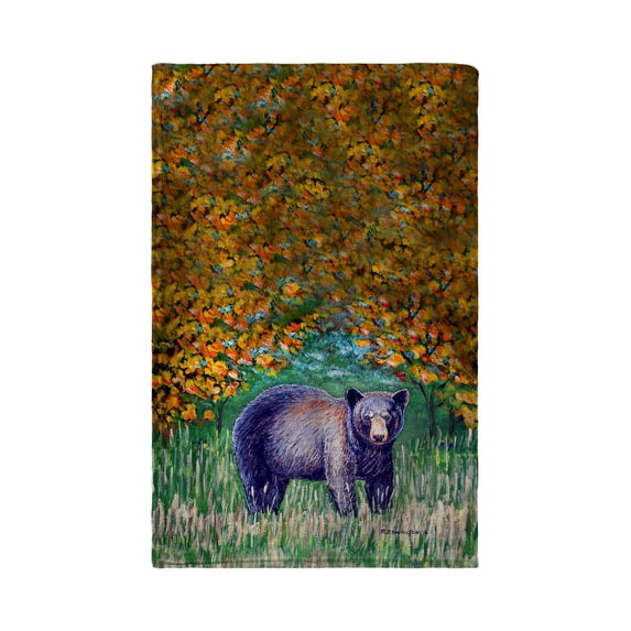 Betsy Drake Black Bear Kitchen Towel