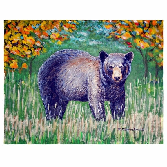 Black Bear Place Mat Set of 4