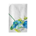 thumbnail image 1 of Betsy Drake KT1115 Blue Hibiscus Kitchen Towel, 1 of 2