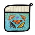 thumbnail image 1 of Betsy Drake Interiors Butterfly Arrangement Pot Holder, 1 of 1