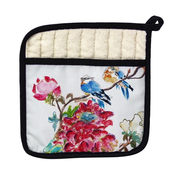 Betsy Drake PT425 Camelia Pot Holder