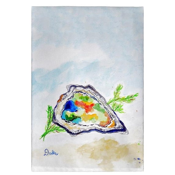 Betsy Drake GT1011 Colorful Oyster Guest Towel