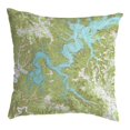 thumbnail image 1 of Betsy Drake Interiors Dale Hollow, TN Nautical Map Small Noncorded Pillow 12x12, 1 of 1