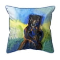 thumbnail image 1 of Betsy Drake Interiors Dancing Bear Extra Large Zippered Pillow 22x22, 1 of 1