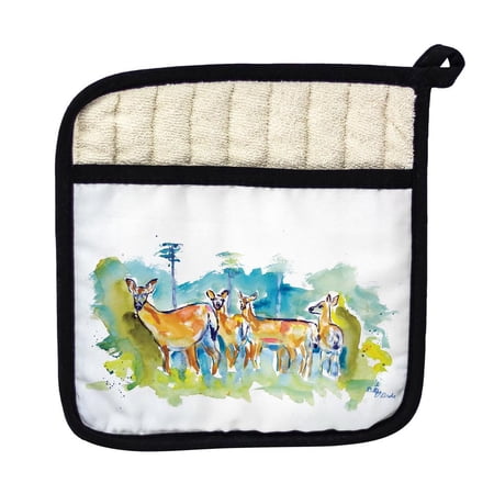 Betsy Drake PT669 Deer Herd Pot Holder