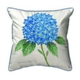 thumbnail image 1 of Betsy Drake Interiors Dick's Hydrangea Large Indoor/Outdoor Pillow 18x18, 1 of 3