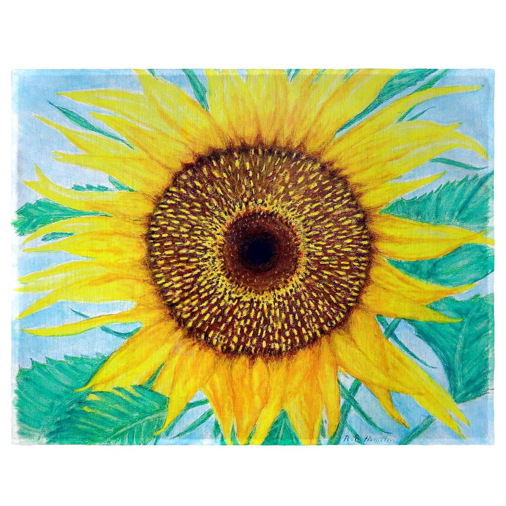 Betsy Drake Interiors Dick's Sunflower Place Mat Set of 4