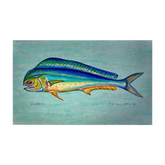 Dolphin Fish Door Mat 30x50