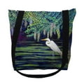 thumbnail image 1 of Betsy Drake TY751M 16 x 16 in. Egret Lagoon Tote Bag - Medium, 1 of 1
