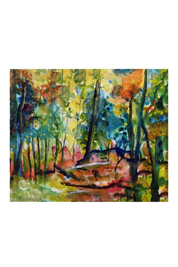 Interiors Fall Forest Throw