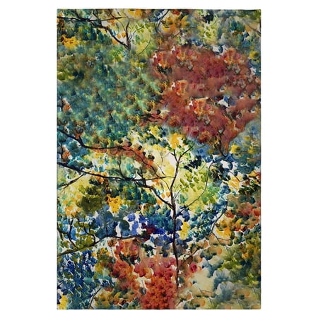 Betsy Drake Interiors Fall Leaves Guest Towel
