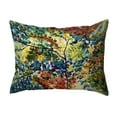 thumbnail image 1 of Betsy Drake Interiors Fall Leaves Small Noncorded Pillow 11x14, 1 of 1