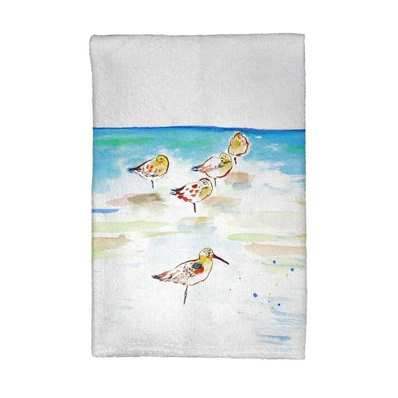 Betsy Drake Interiors Five Sanderlings Kitchen Towel