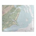 thumbnail image 1 of Betsy Drake Interiors Fripp Island, SC Nautical Map Fripp Island Fripp Islandeece Throw, 1 of 1