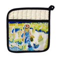 thumbnail image 1 of Betsy Drake PT079 Garden Girl Pot Holder, 1 of 1