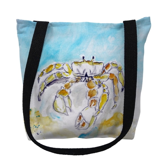Betsy Drake TY717S 13 x 13 in. Ghost Crab Small Tote Bag