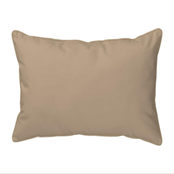 Betsy Drake Interiors Gray Fox Small Indoor/Outdoor Pillow 11x14